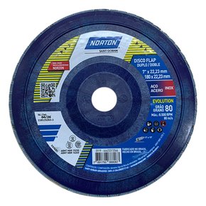 Flap Disco Evolution R822 180 x 22 #80 - Norton