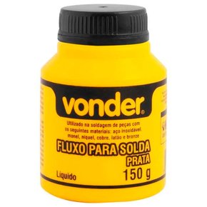 Fluxo para Solda Prata 150g - Vonder