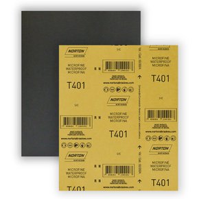 Folha de Lixa D'Água T401 230x280mm - #2500 - Norton Folha de Lixa D'Água T401 230x280mm - #2500 - Norton