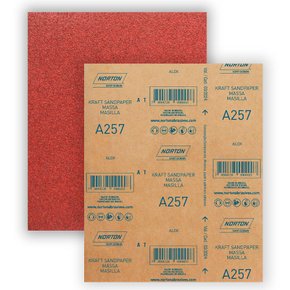 Folha de Lixa para Massas A257 - 225x275mm #36 - Norton Folha de Lixa para Massas A257 - 225x275mm #36 - Norton
