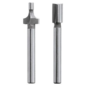 Fresa Paralela 1/4" e Fresa para Borda com Guia Ref.: TR670 - Dremel Fresa Paralela 1/4" e Fresa para Borda com Guia Ref.: TR670 - Dremel
