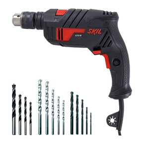 Furadeira de Impacto F0126555JK 6555 570W 220v + 14 Brocas - Skil