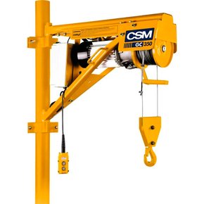 Guincho De Coluna 350KG Monofásico Sem Caçamba - CSM Guincho De Coluna 350KG Monofásico Sem Caçamba - CSM