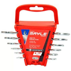 Jogo Chave Fixa 6-17mm 6 peças - Mayle