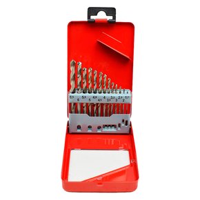 Jogo de Brocas Aço Rápido 13 Peças 1,5 à 6,5mm - 5.0159 - Rocast