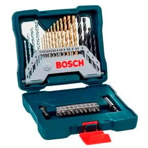 Jogo de Brocas e Bits Pontas de Titânio X-LINE com 30 peças - Bosch