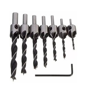 Jogo de Brocas Escareadora 8 peças - Rocast