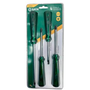 Jogo De Chave Fenda/Phillips 4 Peças ST08043L - Sata