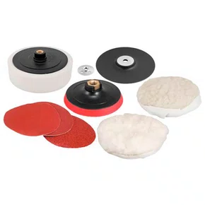 Jogo de Discos para Lixamento e Polimento 7" com 9 peças - Vonder