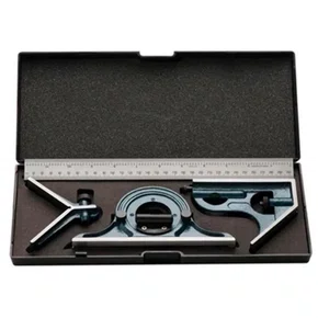 Jogo de Esquadro Combinado 300mm com 4 peças - Zaas