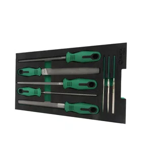Jogo de Limas com 8 Peças Em Bandeja EVA Sata ST09910G - Felap
