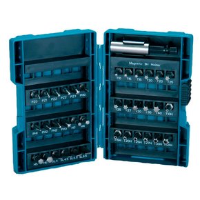 Jogo de Ponta Bits com 37 peças - Makita Jogo de Ponta Bits com 37 peças - Makita