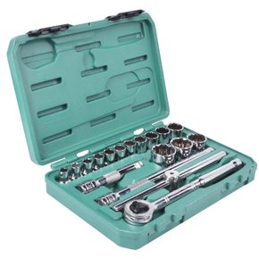 Jogo De Soquete 1/2" Com 8 Peças - Sata Jogo De Soquete 1/2" Com 8 Peças - Sata