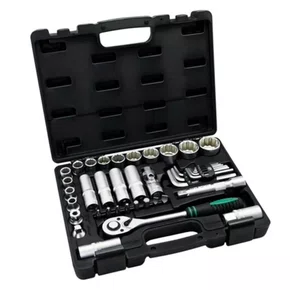 Jogo de Soquete Estriado 1/2" com 41 peças - Stels