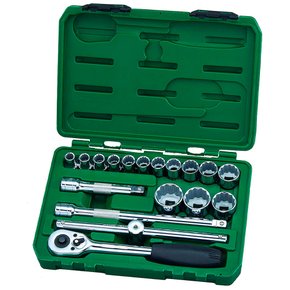 Jogo de Soquete Estriados 1/2" - Sata