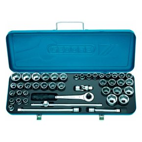 Jogo de Soquetes e Acessórios 1/2" REF.: D 19 PMZ - Gedore
