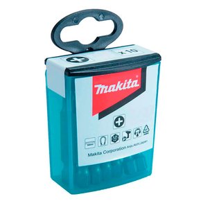 Jogo Ponta Bits com 10 peças Ph 2-50mm - B-26244 - Makita Jogo Ponta Bits com 10 peças Ph 2-50mm - B-26244 - Makita
