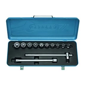 Jogo Soquete Encaixe 1/2" 10-22mm - Gedore