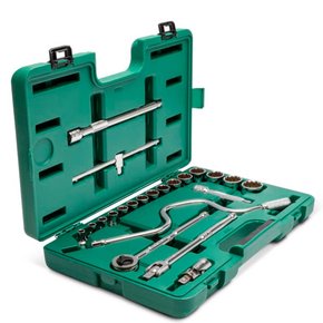 Jogo Soquete Estriados 1/2" com 22 peças - Sata