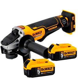 Kit Esmerilhadeira Angular 4.1/2" 20V LI-ION Bivolt - Dewalt DCG413P2-BR Kit Esmerilhadeira Angular 4.1/2" 20V LI-ION Bivolt - Dewalt DCG413P2-BR