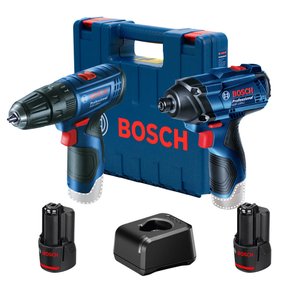 Kit Parafusadeira GSB 120-LI e Chave de Impacto GDR 120-LI, 12V - Bosch