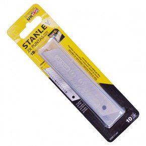 Lâmina de Reposição Para Estilete 18mm - Stanley Lâmina de Reposição Para Estilete 18mm - Stanley