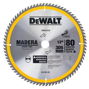 Lâmina de Serra para Madeira Esquadria 10" 80D - Dewalt Lâmina de Serra para Madeira Esquadria 10" 80D - Dewalt