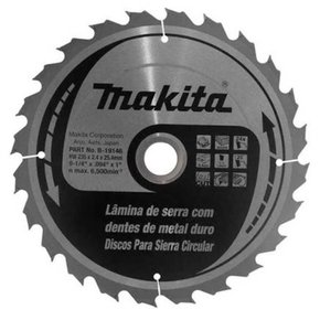 Lâmina de Serra T.C.T 235 X 25,4mm 24T - B-19146 - Makita
