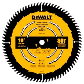 Lâmina para Serra Circular 10" 80D - Dewalt