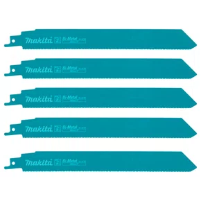Lâmina para Serra Sabre 225mm Para Metal com 5 peças - Makita