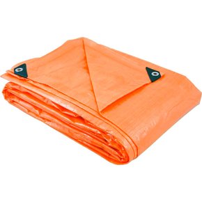 Lona de Polietileno Laranja 4 x 4m - Vonder Lona de Polietileno Laranja 4 x 4m - Vonder