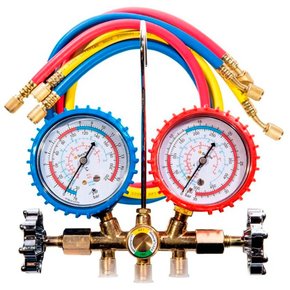 Manifold com Mangueira 90cm R22 R134 R404 - Suryha
