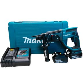 Martelete Combinado Rotativo à Bateria 18V LXT - Makita DHR202RFE Martelete Combinado Rotativo à Bateria 18V LXT - Makita DHR202RFE