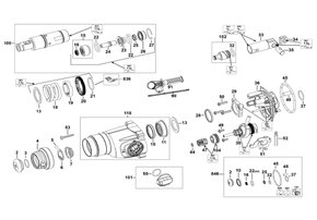 Martelete Perfurador Rompedor DCH263 B2 Tipo 1 - Dewalt