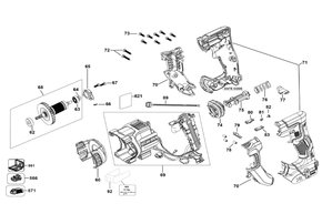 Martelete Perfurador Rompedor DCH263 B2 Tipo 1 - Dewalt