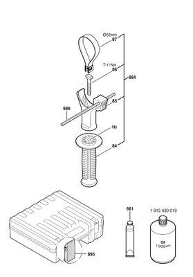 Martelete Perfurador SDS-PLUS GBH 4-32 DFR - Bosch