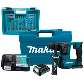 Martelete Rotativo Rompedor à Bateria 12V com Kit de Acessórios HR140DWYE1 - Makita