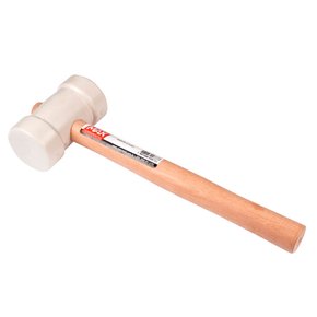 Martelo de Borracha 80mm Branco - Max Ferramentas Martelo de Borracha 80mm Branco - Max Ferramentas