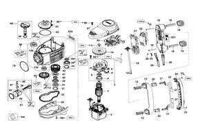 Martelo Demolidor Eletronpneumático D25951-B2 Tipo 1 - Dewalt