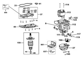 Martelo Rompedor SDS MAX 10kg D25892-B2 TIPO 1 - Dewalt