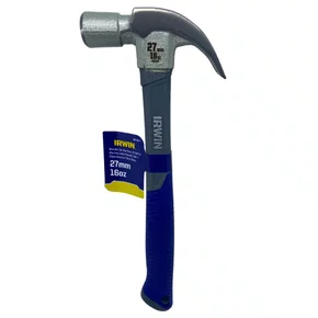 Martelo Unha Cabo Fibra de Vidro Emborrachado 27mm 1863267LA - Irwin