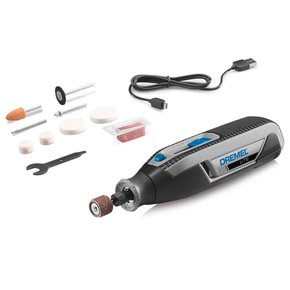 Micro Retífica à Bateria (KIT) Dremel 7760-N/10 4v MAX RT com 10 peças - Dremel Micro Retífica à Bateria (KIT) Dremel 7760-N/10 4v MAX RT com 10 peças - Dremel