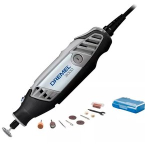 Micro Retífica Dremel 3000 110V - 10 Acessórios - Dremel Micro Retífica Dremel 3000 110V - 10 Acessórios - Dremel