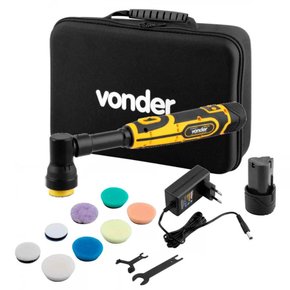 Mini Politriz Roto Orbital à Bateria 12V - Vonder Mini Politriz Roto Orbital à Bateria 12V - Vonder