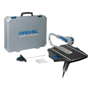 Moto-Saw Serra Tico-tico de Bancada 10 Acessórios e Maleta 220V - Dremel