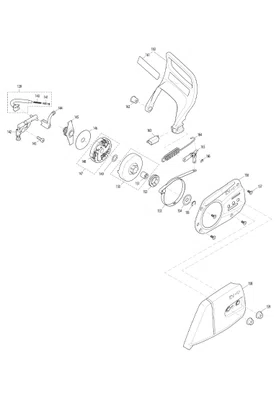 Motosserra à Gasolina 61CC EA6100P - Makita