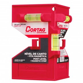 Nível De Canto com 3 Bolhas - 60.922 - Cortag