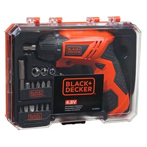 Parafusadeira à Bateria 1/4" 4.8v KC4815K - Black & Decker