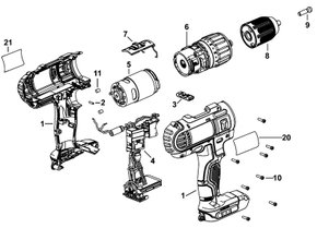 Parafusadeira 20V DCD776 - Dewalt