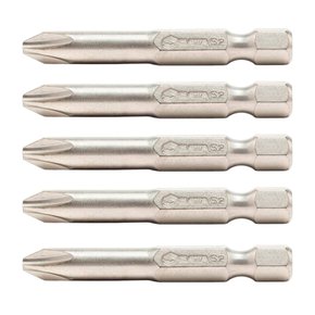 Ponta Phillips PH 2 x 50mm 1/4" com 5 peças - Sata